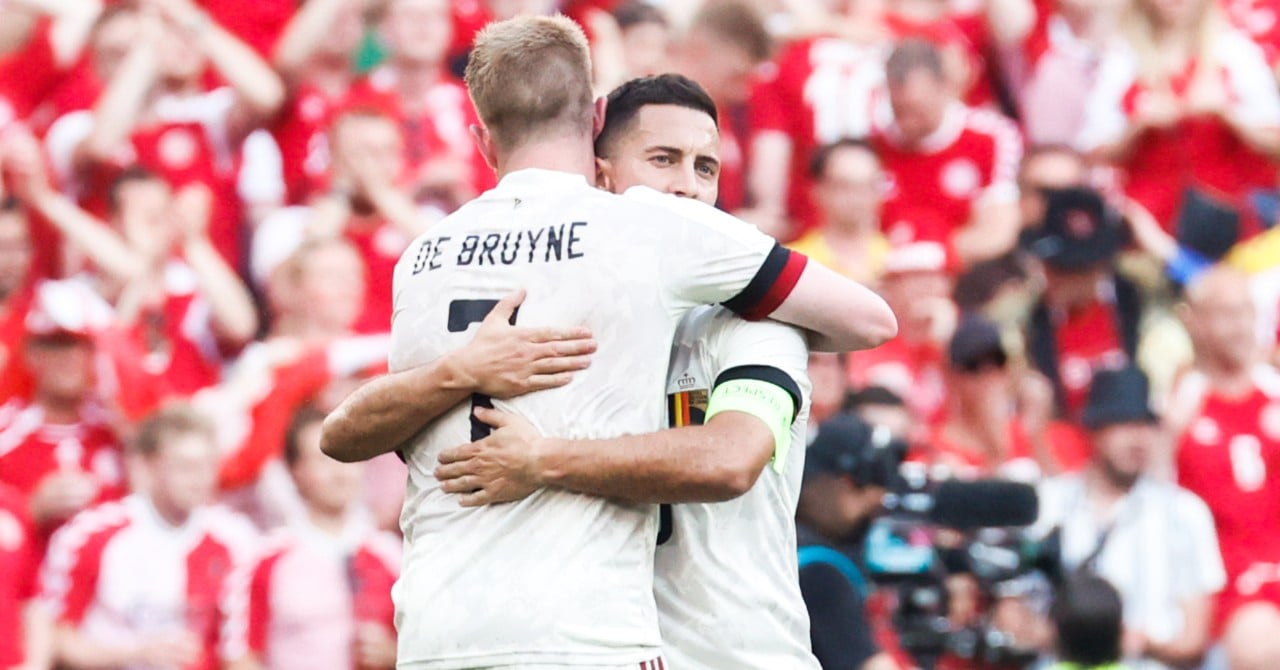 "One of the best", the strong words of De Bruyne sur Hazard!