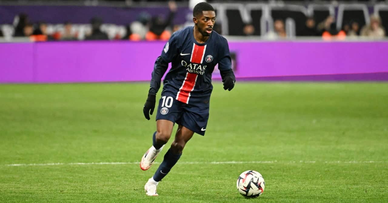 Ousmane Dembélé, the player who was "a little perched"