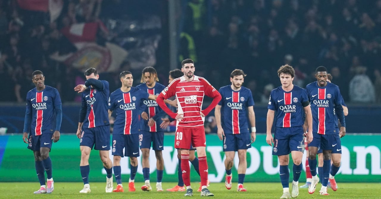 PSG-Brest, it's unheard of in the Champions League!
