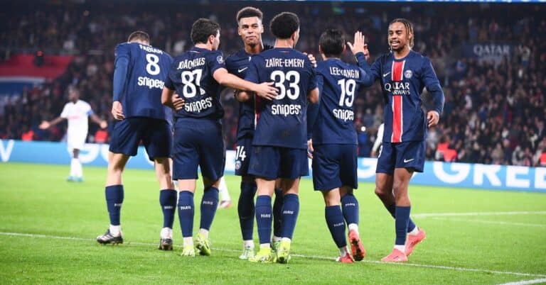 PSG, a frame draws a positive assessment: "I think ..."