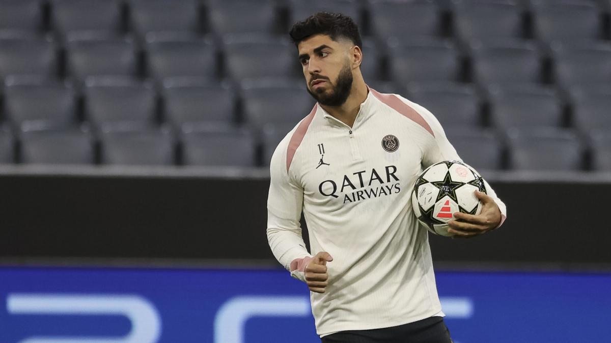 PSG ready Marco Asensio at Aston Villa