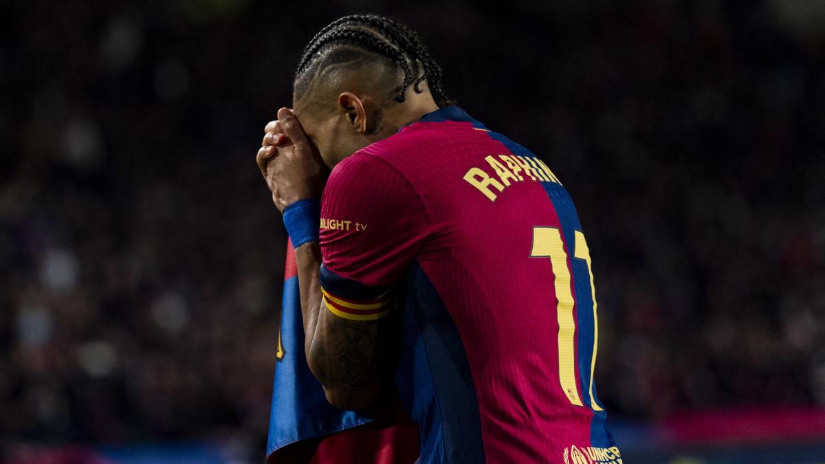 Raphinha begins to scare FC Barcelona!