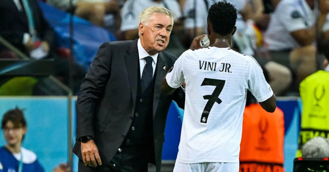 Real Madrid-Manchester City, Compos: Ancelotti Slave for Vinicius!