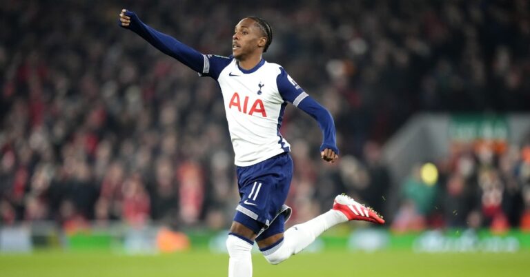 Such already goalscorer with the Spurs