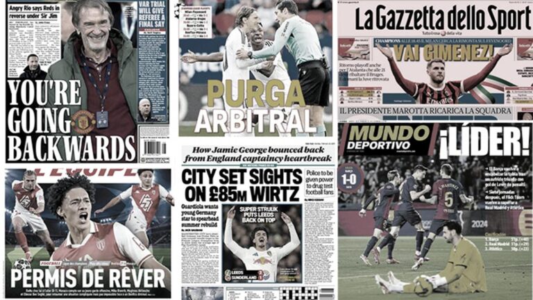 The Manchester United locker room can no longer bear Ruben Amorim, Real Madrid provokes a revolution among referees