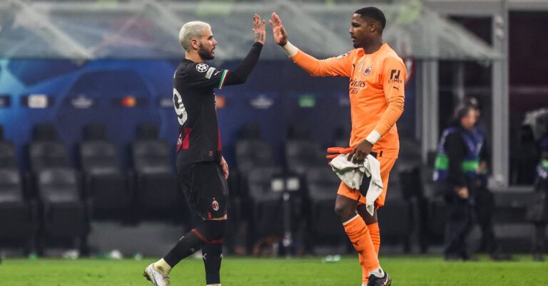 The dirty stroke of AC Milan to its French