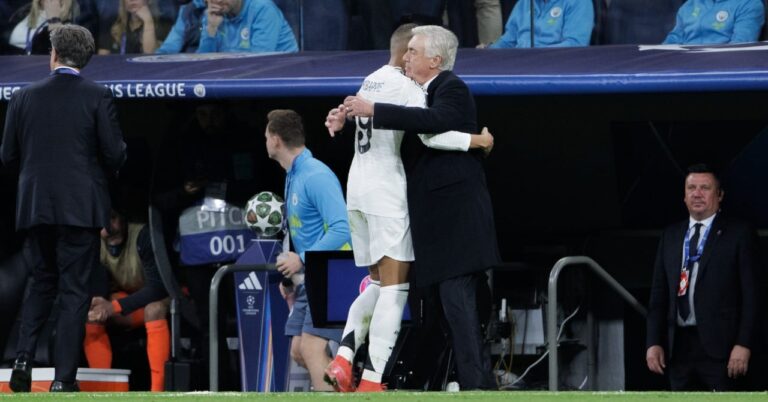 "The quality to reach CR7," ancelotti dithyrambic on Mbappé!