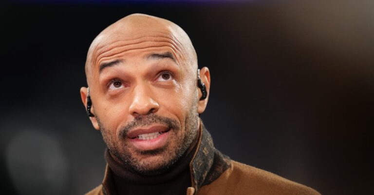 Thierry Henry acts the end
