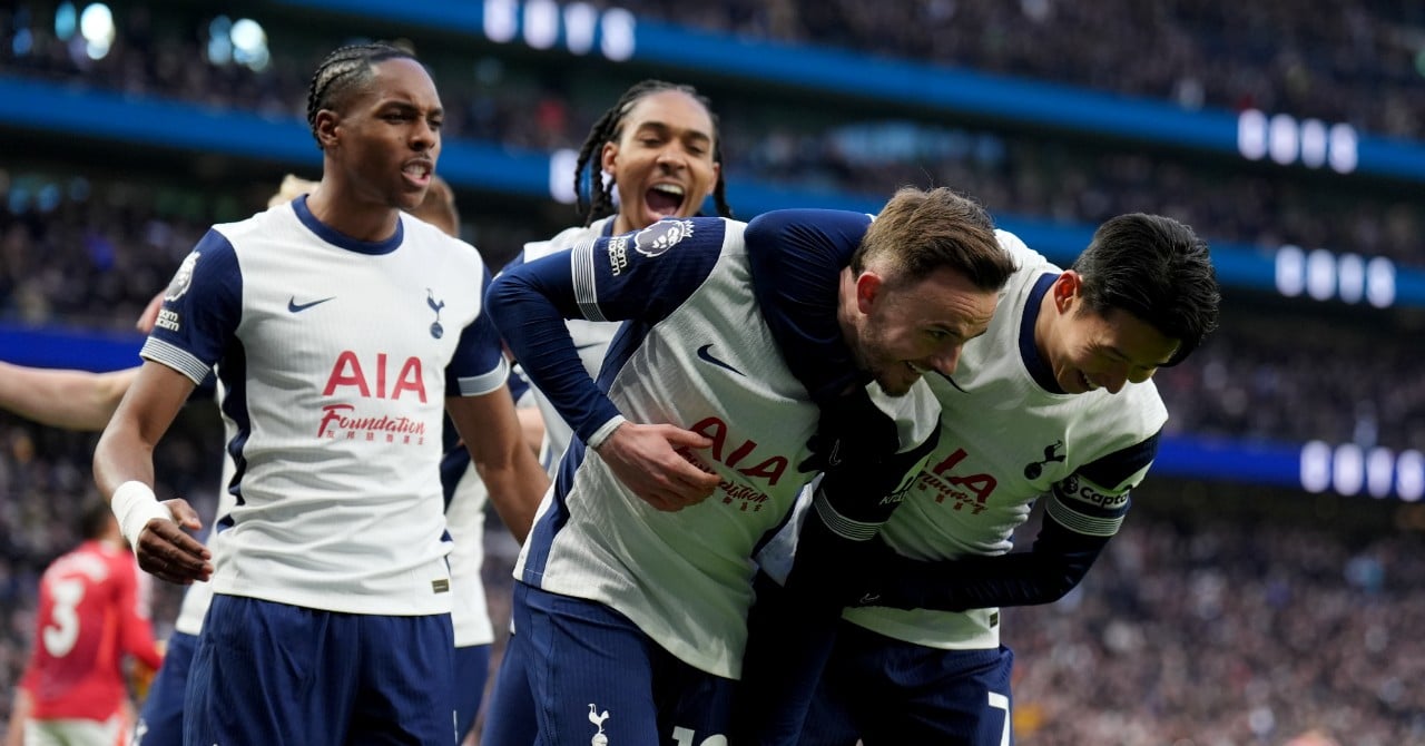 Tottenham drives Man Utd