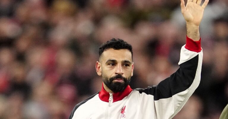 Mohamed Salah, it's over