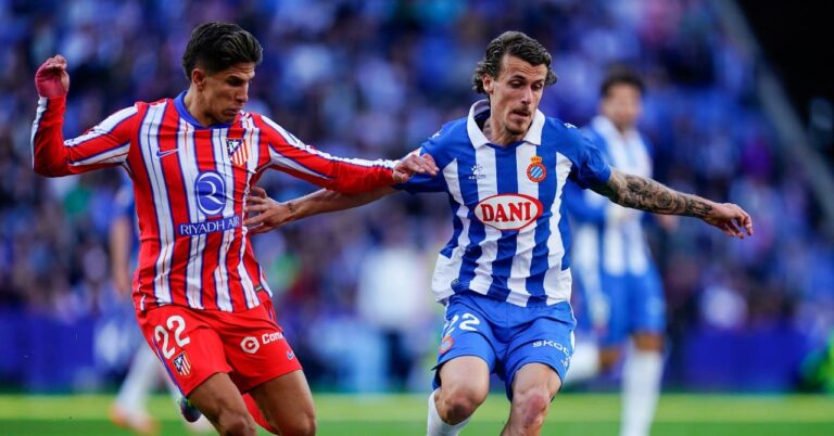 Atlético is falling on Espanyol!