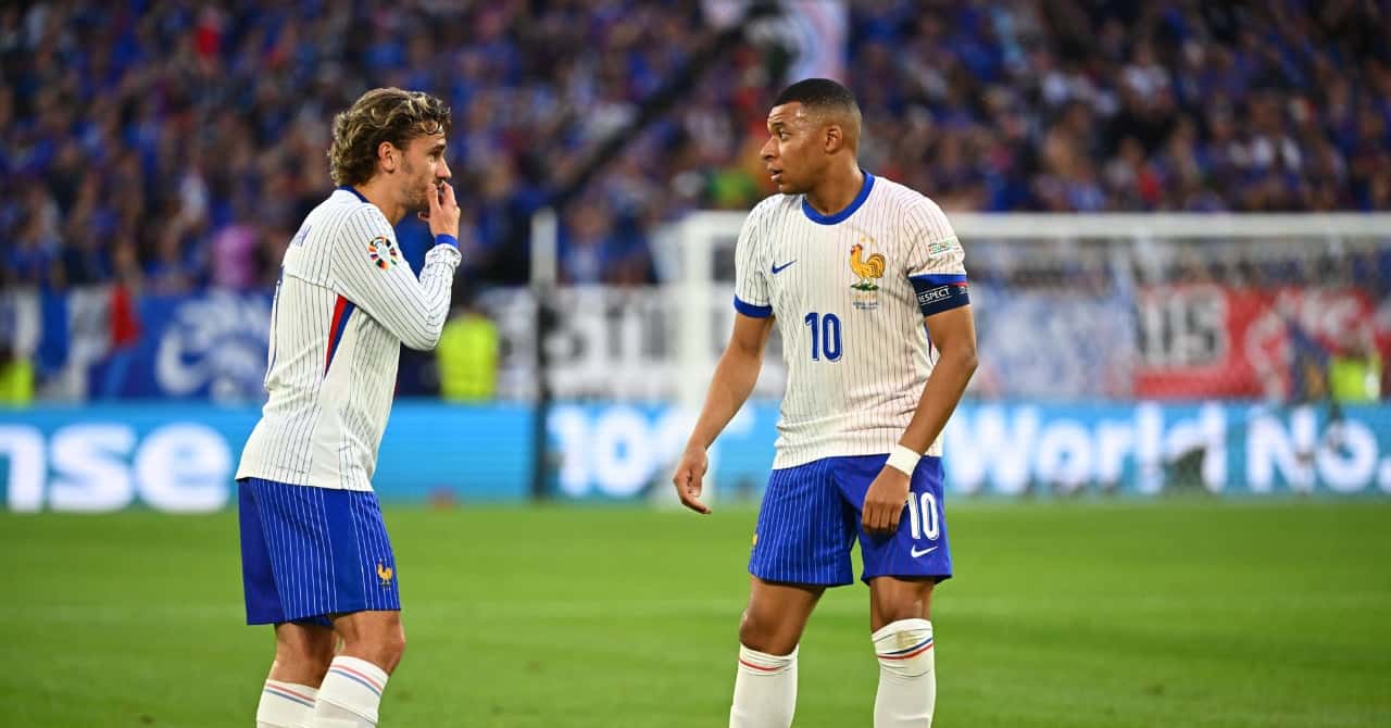 Between Mbappé and Griezmann, the relationship is actually ...