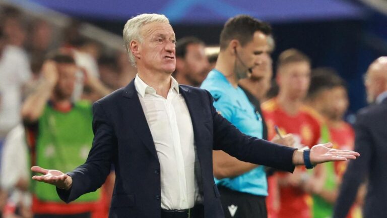 Croatia - France: The disappointed reaction of Didier Deschamps!