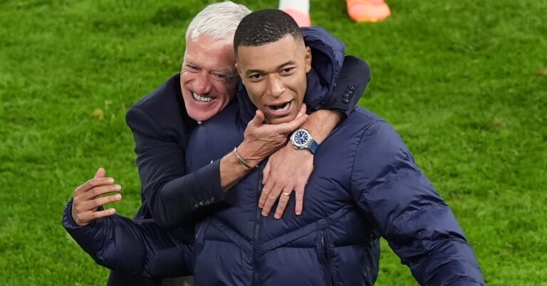 Deschamps-Mbappé, it is dry room!