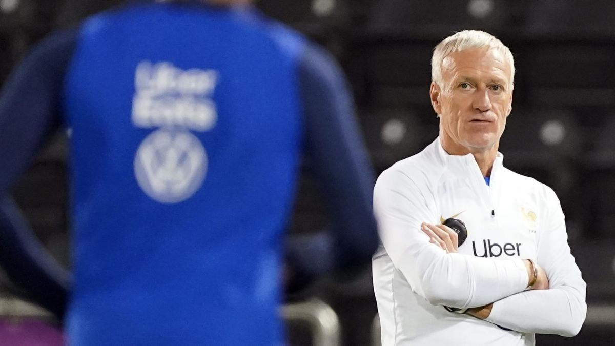 EDF: Didier Deschamps goes up to the niche for Adrien Rabiot