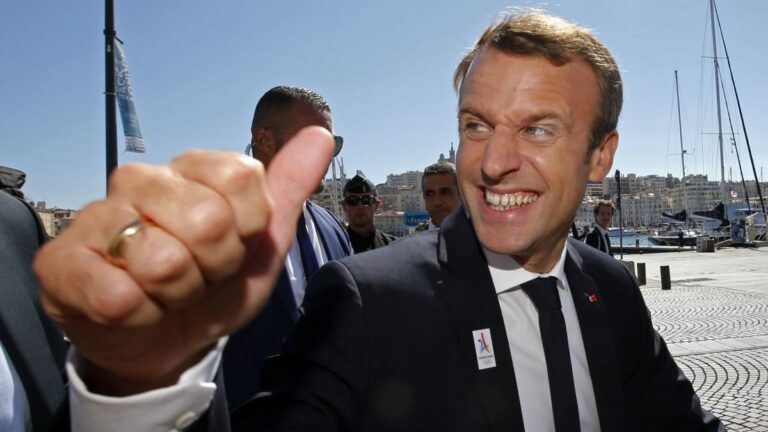 EDF: Emmanuel Macron shared by Croatian Prime Minister after France's defeat