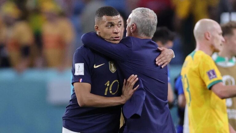 EDF: Kylian Mbappé teased by Didier Deschamps