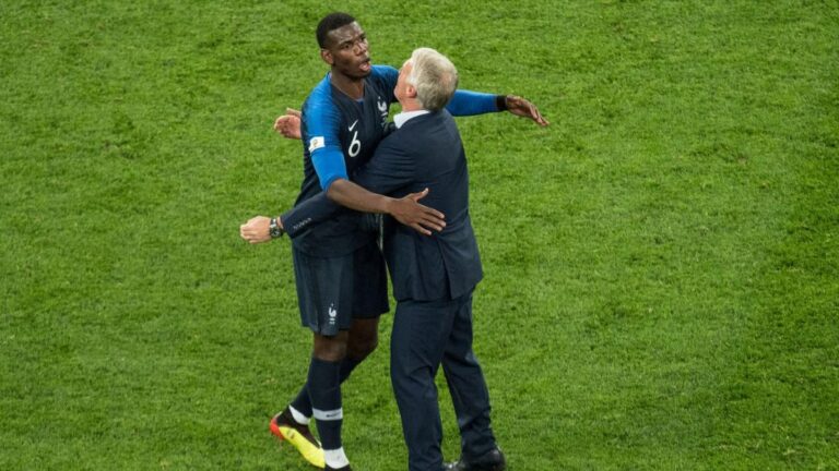 EDF: Paul Pogba's support message before the match against Croatia