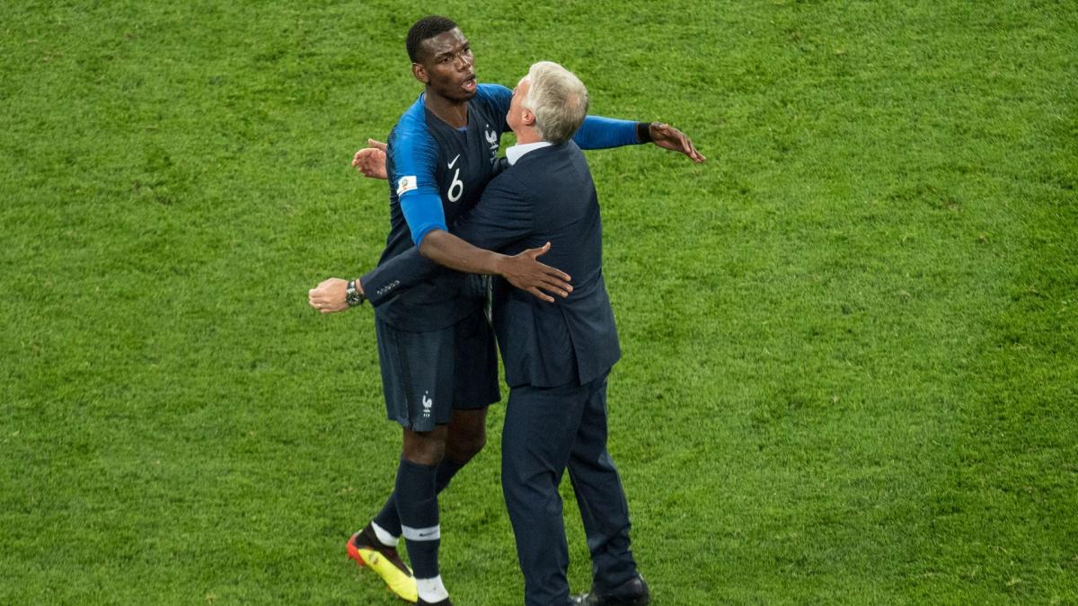 EDF: Paul Pogba's support message before the match against Croatia
