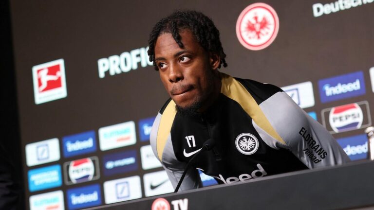 Eintracht's sports director comes to help Elye Wahi