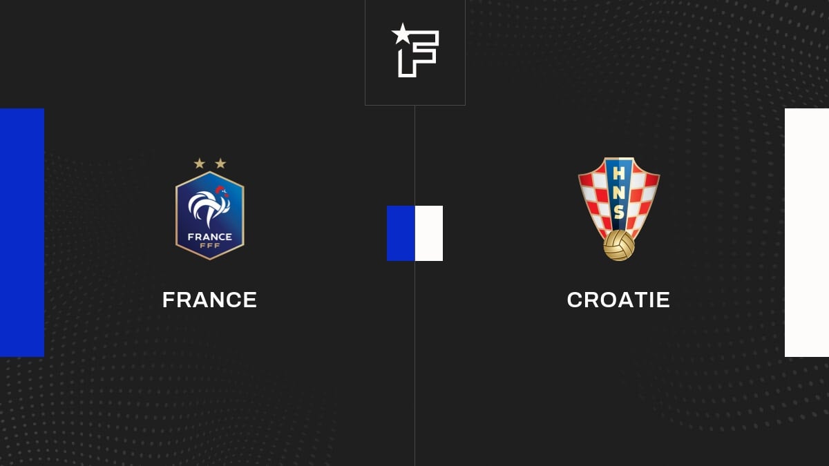 Follow the France -Croatie meeting live commented Live 20:35 - UEFA Nations League