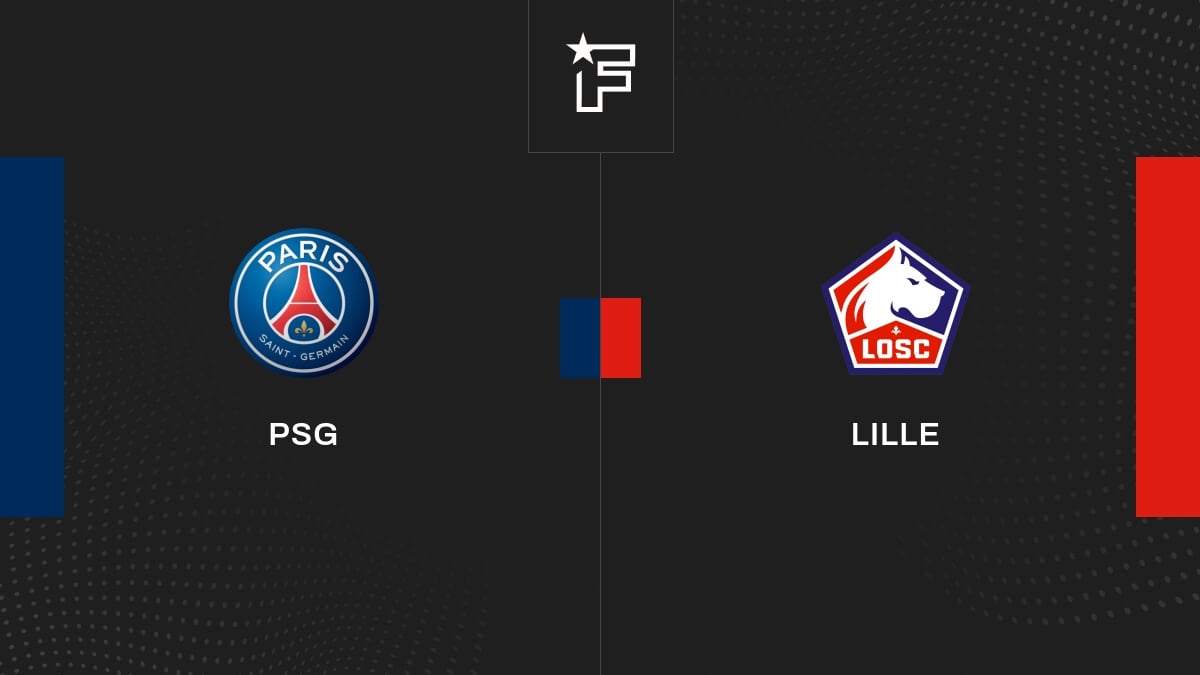 Follow the Paris Saint-Germain-Losc Lille live meeting live commented live 20:55-Ligue 1