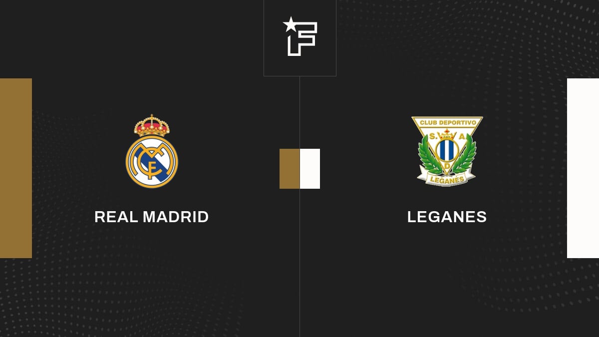 Follow the Real Madrid -Leganes meeting live commented Live 20:50 - Liga