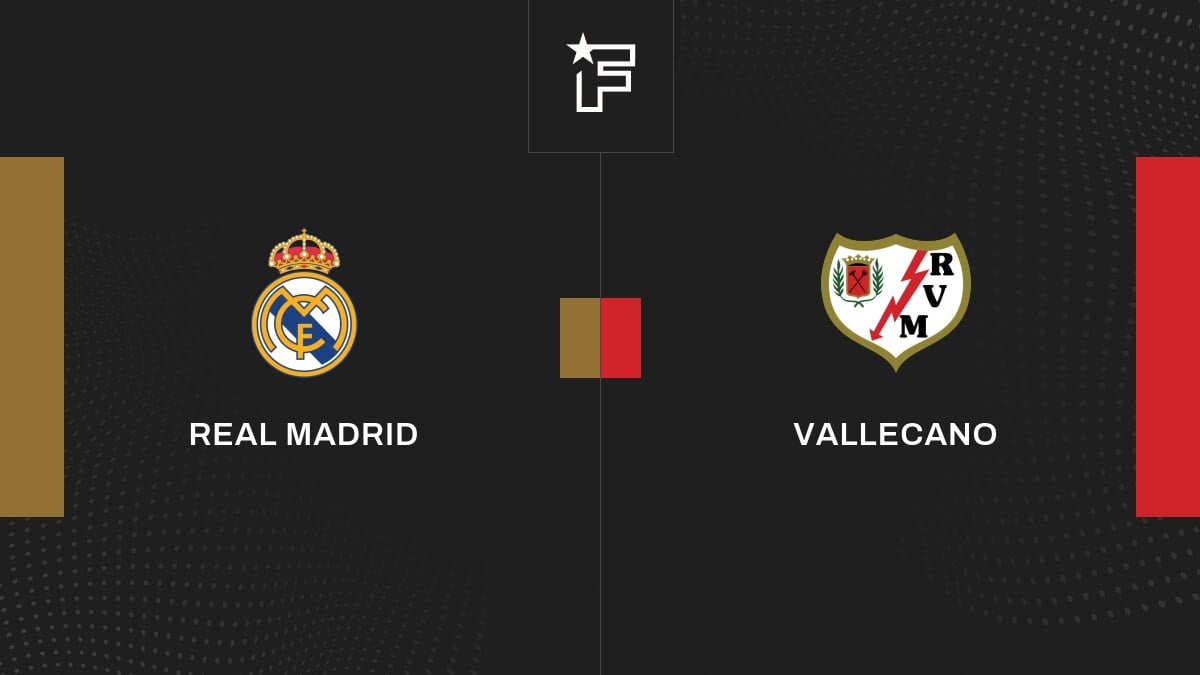 Follow the meeting Real Madrid -Rayo Vallecano commented Live 16:05 - Liga