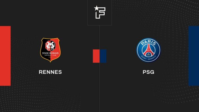 Follow the meeting Rennes-Paris Saint-Germain live commented live 16:50-Ligue 1