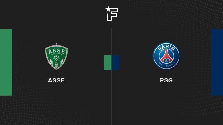 Follow the meeting Saint-Etienne-Paris Saint-Germain live commented Live 18:50-Ligue 1
