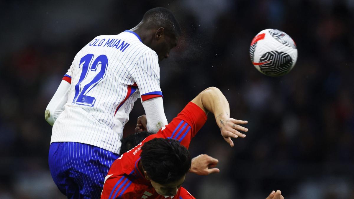 Kolo Muani returns to his faced face to face in the World Cup final