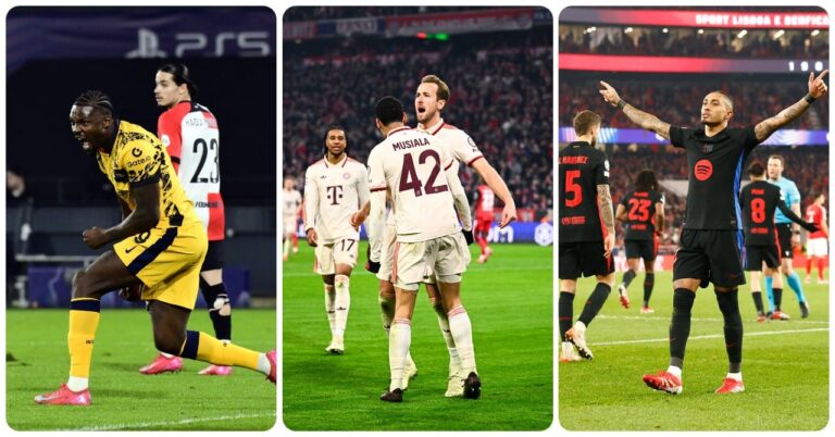 LDC, Bayern Power 3, Barça is doing, Inter without forcing!