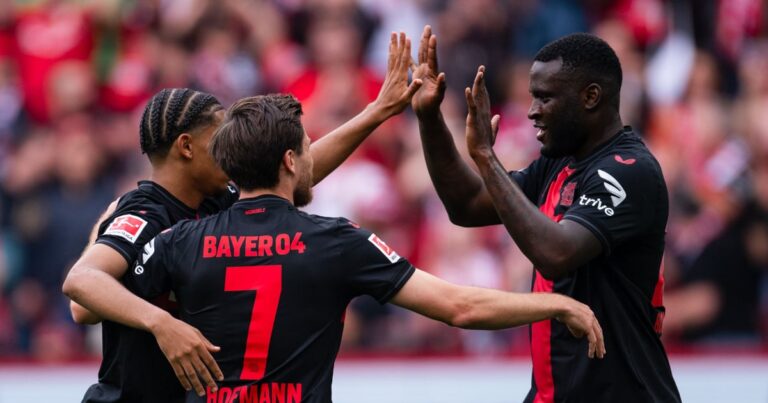 Leverkusen, it's always so crazy