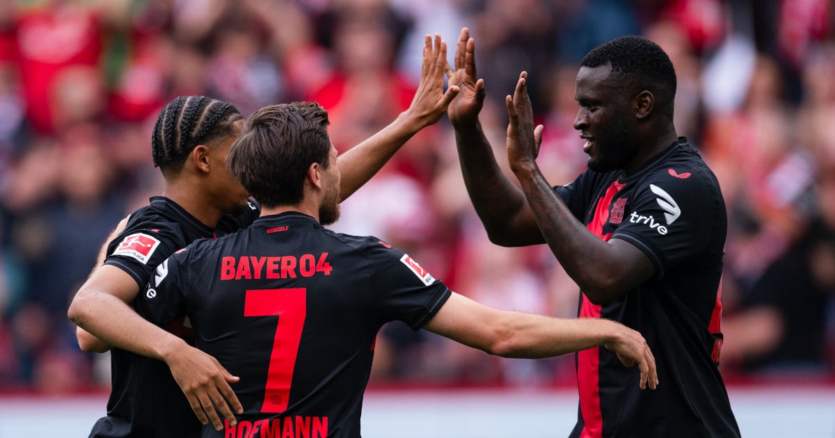 Leverkusen, it's always so crazy