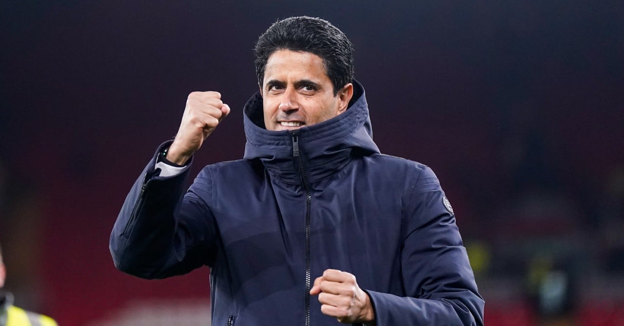 "Like at the park," the tackle of Nasser al-Khelaifi in Liverpool!