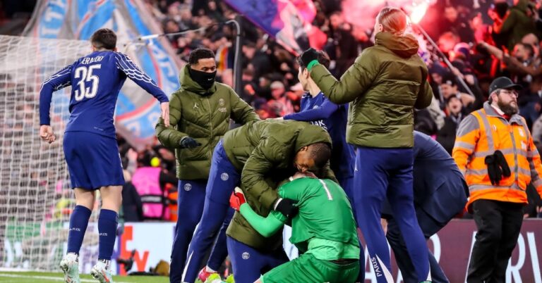 Liverpool-PSG, the big audience cardboard