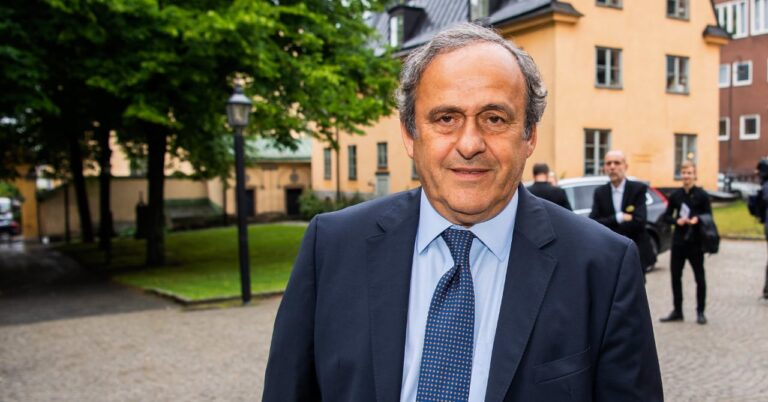 Michel Platini, the heavy sanction?