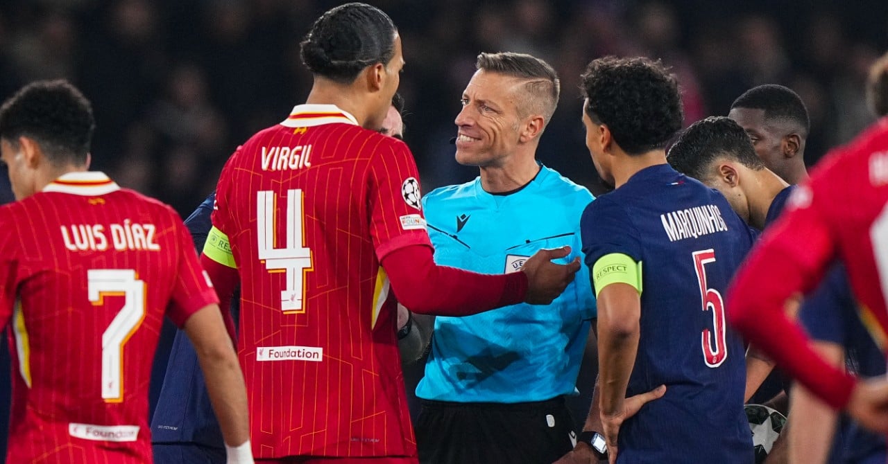 PSG-Liverpool, the designated donkey cap