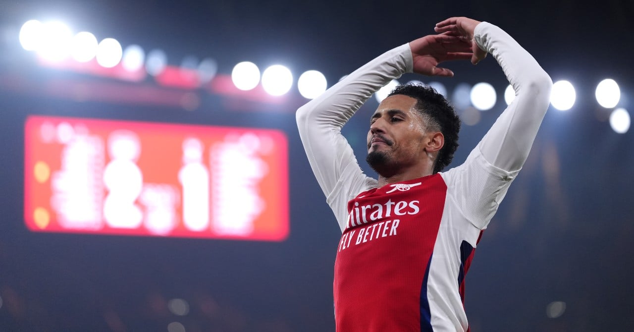 Saliba lets go of a big clue on his future