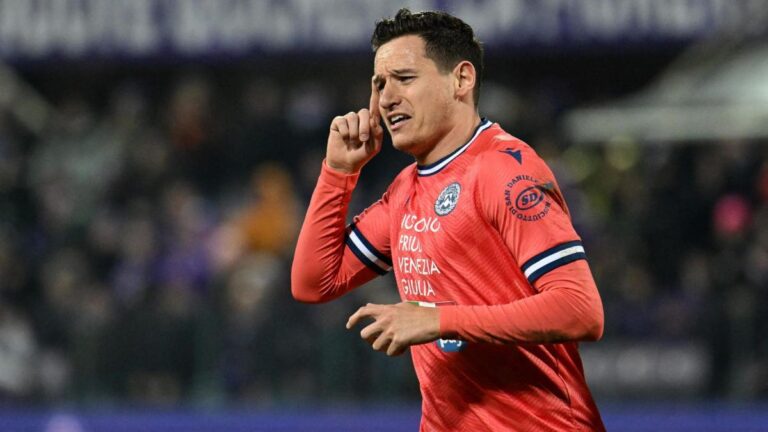 Serie A: Udinese brake La Lazio thanks to a goal from Florian Thauvin