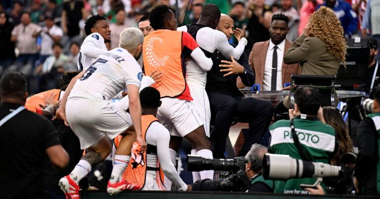 Thierry Henry taken by storm