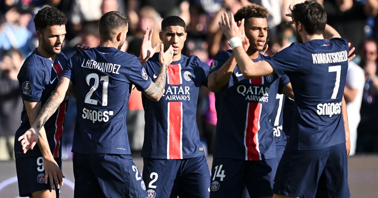 A goal, a title: Doué offers the crown to PSG