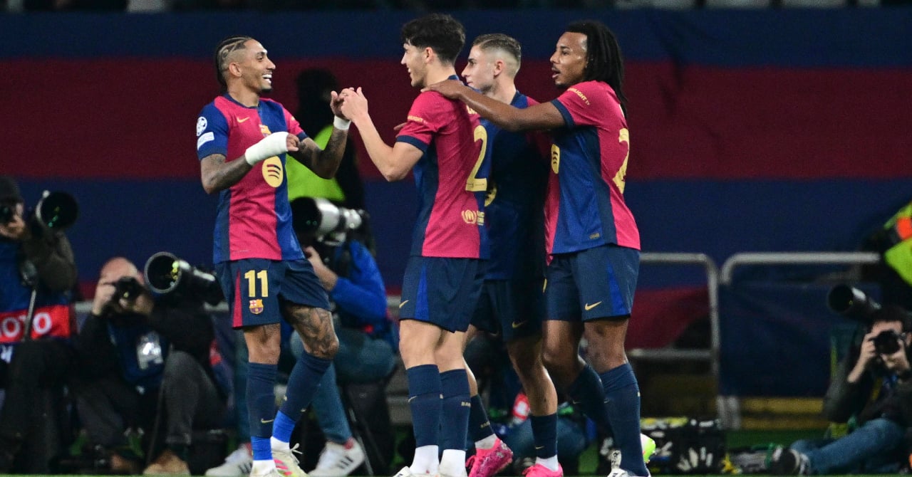 The Barça crushes Dortmund and places a half foot