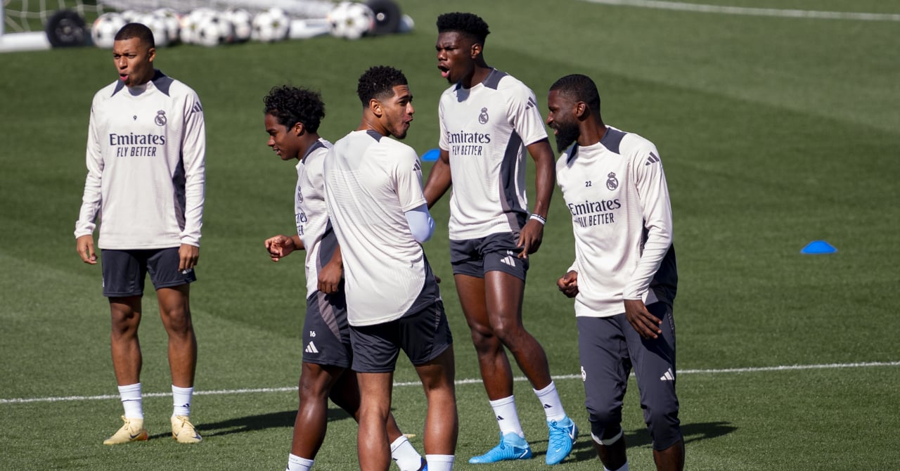 Real Madrid, it degenerates in training!