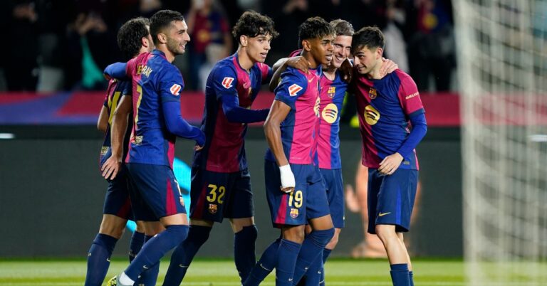 Dani Olmo takes the Barça from the Mallorca trap