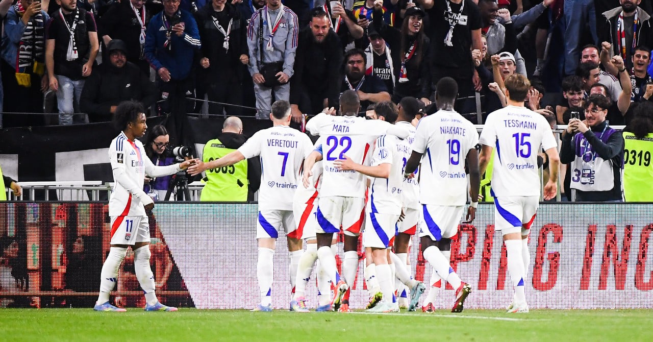 Lyon Dompte Rennes and believes again in the C1!