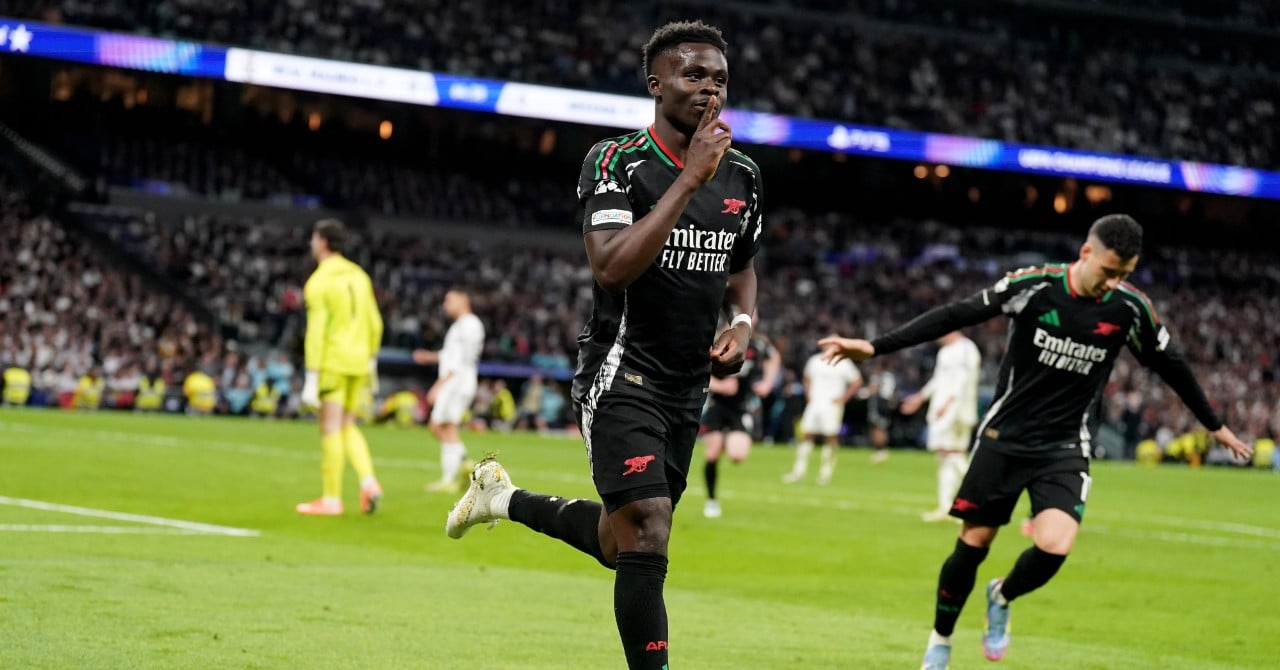 Arsenal humiliates Real and joins PSG in half