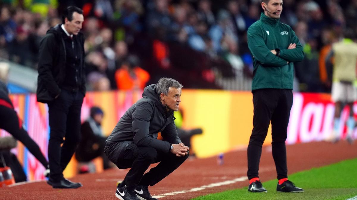 Aston Villa - PSG: Luis Enrique sends a hell of a message to his players!