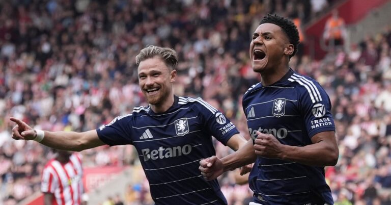 Aston Villa finds a smile, Forest at the end