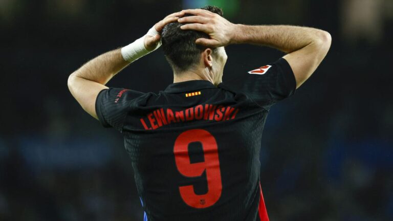 Barça: Robert Lewandowski released on injury against Celta Vigo